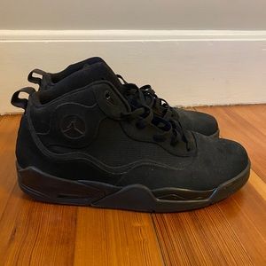 Black Jordan sneakers - size 13